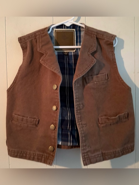 Cody James Other - Cody James Youth/Boy’s Canvas Cowboy Western Vest Size M